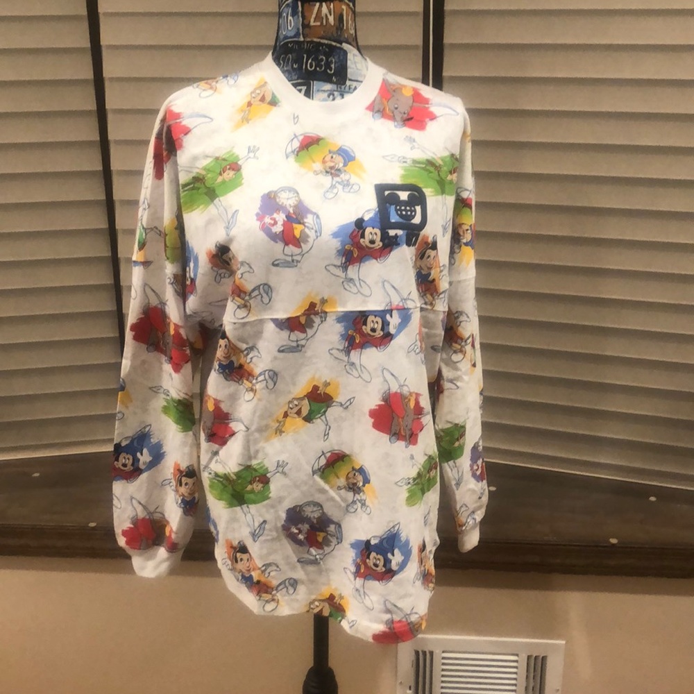 Multi picture Disney long sleeve shirt